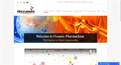 Desktop Screenshot of oceanicpharmachem.com